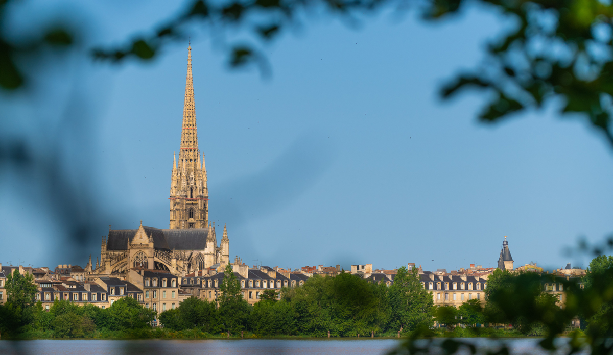 vue sur la flèche de saint-michel