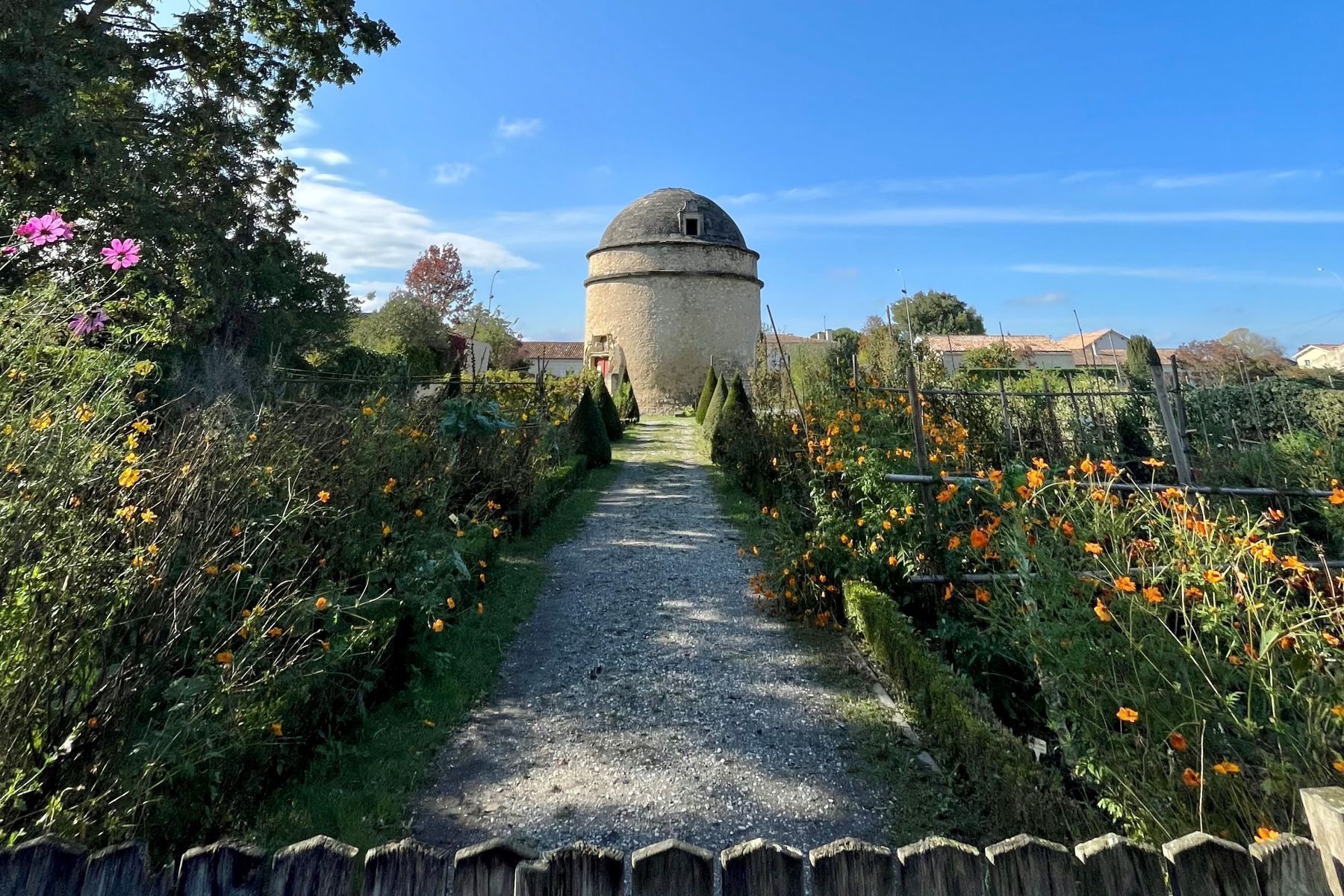 Le potager du musée du maraîchage d'Eysines
