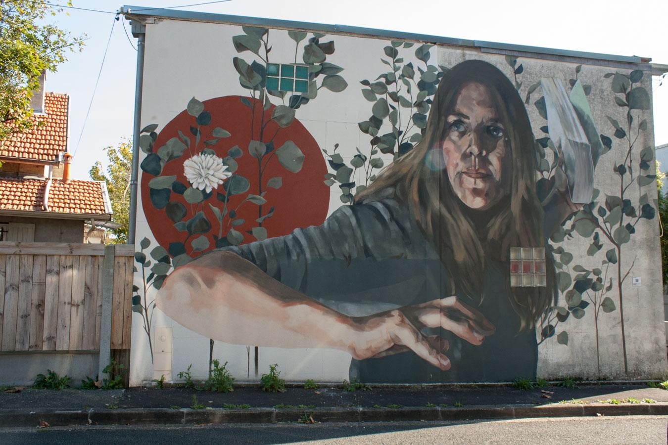 art contemporain bordeaux street-art rue - Rouge