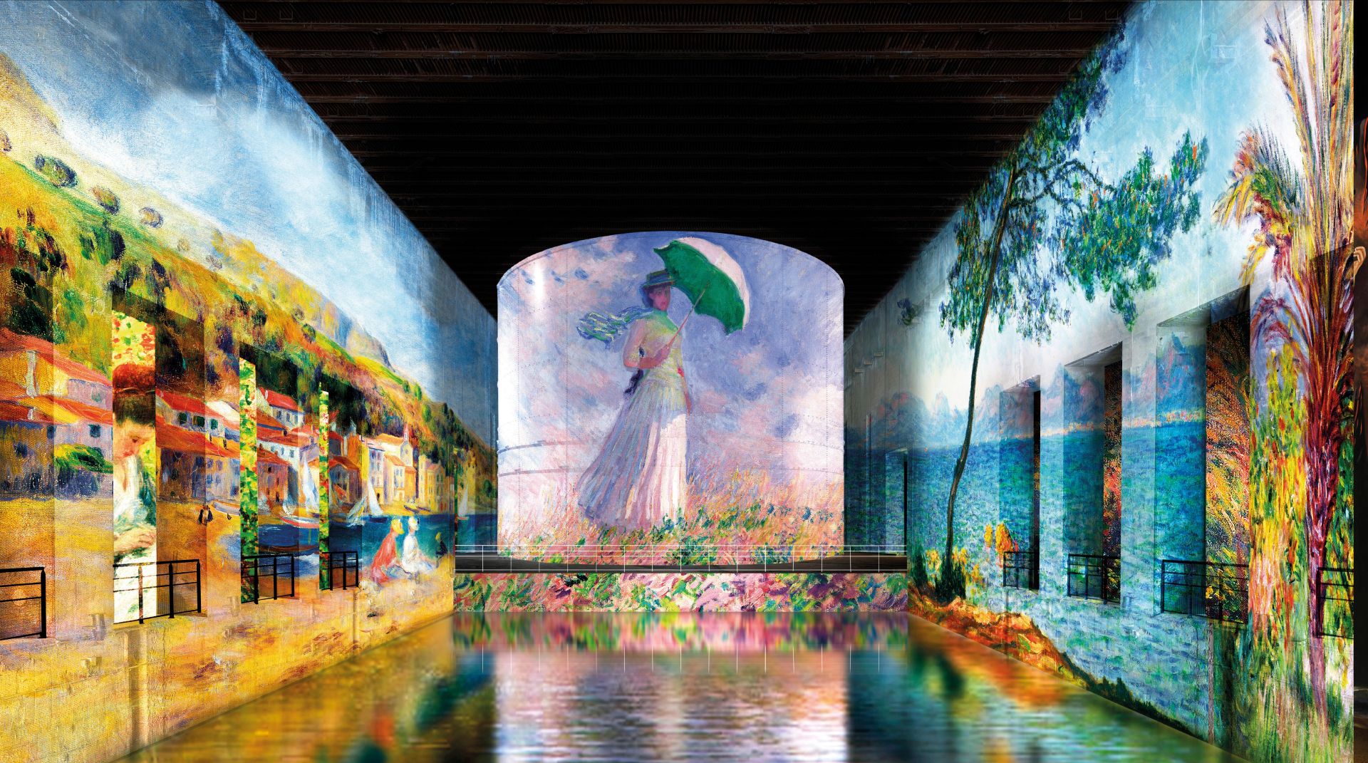 Monet Renoir And Chagall At Les Bassins De Lumieres Bordeaux Tourism Conventions Monet Renoir And Chagall At Les Bassins De Lumieres Bordeaux Tourism Conventions