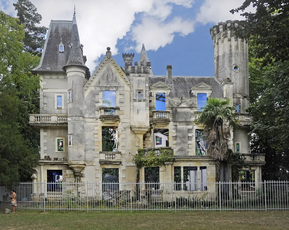 Château du Bois fleuri, Lormont street art près Bordeaux