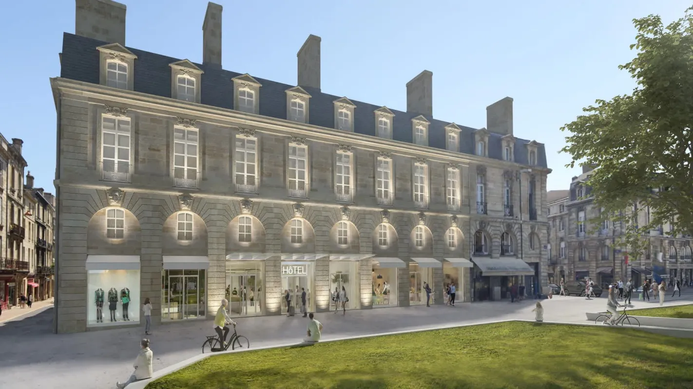 Hôtel Gambetta ex Virgin Méga-store Bordeaux