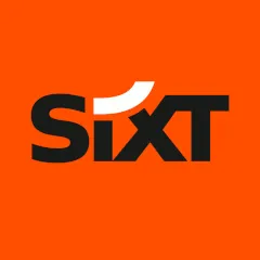SIXT logo, taxi and airport transfer service in Bordeaux