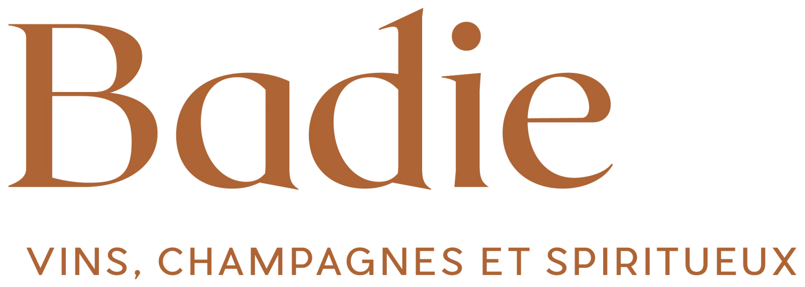 Badie logo - Wines, champagnes and spirits from Bordeaux