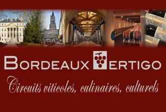 Bordeaux Vertigo - Showcase of Bordeaux wine, culinary and cultural circuits featuring historic buildings, church, gallery and wine cellar imagery
